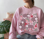 Opossum Sweatshirt - Tiny Beast Designs
